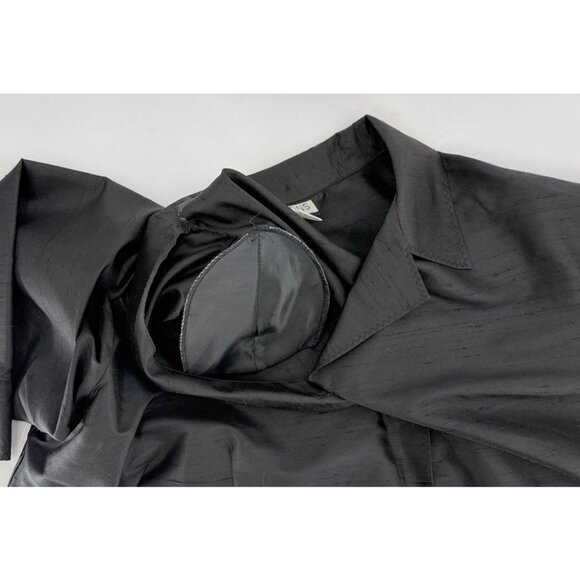 NWT Notations Plus Size 100% Silk 3/4 Sleeve Button Up Blouse Jacket 2x Preppy - Picture 12 of 12